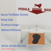 Ayaklı El Dezenfektan Standı+1 Litrelik Dezenfektan Kutusu Hijyen Noktası - 3