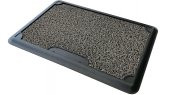Ofis Havuzlu 45x70 Gri Tekli Paspas - 1