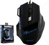 Everest Sm-770 Siyah Usb Kablolu 2000 Dpı Optik Mouse - 1