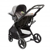 Kraft Solid Travel Bebek Arabası - Navy Blue - 3