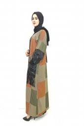 LAMARKINE EKOSE DESENLİ İÇLİ DIŞLI ABAYA TAKIM - 2