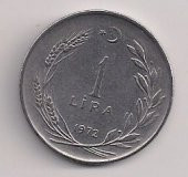 TC. 1 Lira 1972-Düz (mp0400) - 1