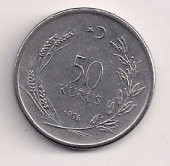 TC. 50 Kuruş 1976 (mp0386) - 1