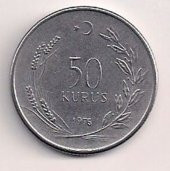 TC. 50 Kuruş 1976 (mp0388) - 1