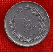 TC. 2,5 Lira 1975-Ters (mp0394) - 1