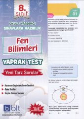 Bulut 8. Sınıf Fen Bilimleri Yaprak Test - 1