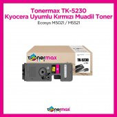 Kyocera ECOSYS P5021cdn Muadil Toner Kırmızı / TK-5230 - 1