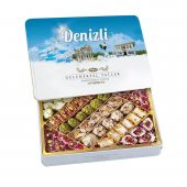 Geleneksel Tatlar Metal Kutu 540 Gr (Denizli) - 1