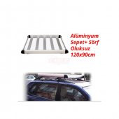 Bagaj Tek Sepet120X90cm Alümyüminyum - 1