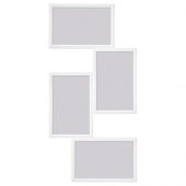 IKEA YLLEVAD BEYAZ 21x41 CM 4 RESİMLİK KOLAJ ÇERÇEVE DEKORATİF - 2