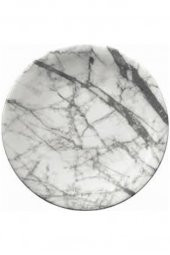 Kütahya Porselen Nano Krem 25 Cm Düz Tabak 2Li 89008/DG33 - 1