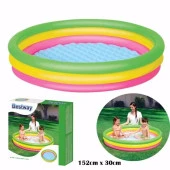 Bestway 51103 Şişme Taban 3 Boğumlu Havuz 152x30 cm - 2