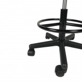 Goldsit Mega Tam Çemberli Sırtlı Tabure 200 P (Siyah Deri) - 7