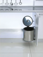 HAFELE CİTY WHİTE PASLANMAZ ÇELİK 40 CM 16 LT ÇÖP KUTUS-503.18.03 - 2