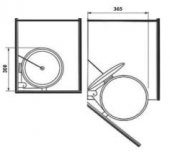 HAFELE CİTY WHİTE PASLANMAZ ÇELİK 40 CM 16 LT ÇÖP KUTUS-503.18.03 - 3