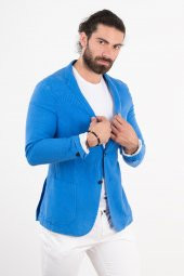 OWEN KETEN SLİMFİT TEK ÇEKET - 3