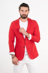 OWEN KETEN SLİMFİT TEK ÇEKET - 6