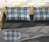 Miabella Home Ekose 50x70 Flanel Yastık Kılıfı 2 li - 3
