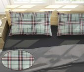 Miabella Home Ekose 50x70 Flanel Yastık Kılıfı 2 li - 7