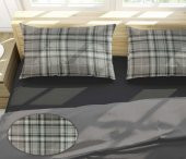Miabella Home Ekose 50x70 Flanel Yastık Kılıfı 2 li - 9