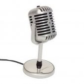 Nostaljik Görünümlü Karaoke Mikrofon - 1