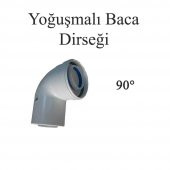 BEZE Yoğuşmalı Baca İlave Dirsek - 90° - 1