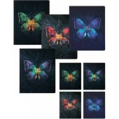 KESKIN BIND-NOTE BUTTERFLY 20X25 CILTLI DEFTER KARELI 80 YAPRAK - 1