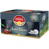 Doğuş Earl Grey Bergamot Aromalı Siyah Süzen Demlik Poşet Çay 100 x 3.2 G - 1
