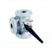 HONEYWELL Motorlu Üç Yollu Vana DR100GFLA - Flanşlı - DN 100 - 1