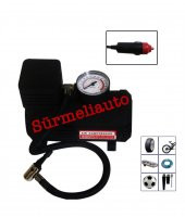 ARAÇ LASTİK ŞİŞİRME ÇAKMAKLIK HAVA KOMPRESÖR 12 V 250 PSI - 1