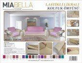 Miabella Home Lastikli Likralı Koltuk Örtüsü Maxi Takım - 1