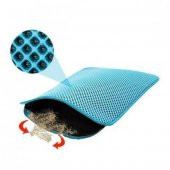 Elekli Çift Katlı Kedi Kumu Paspası 60X45 cm - 5