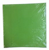OFFICEMATE CD ZARF KARE 125X125 80GR YESIL 25LI - 2