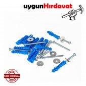 Korniş DÜBELi TAKIM şeklindedir. Dübel,vida,somon şeklinde. - 2