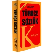 4E Sözlük Türkçe Plastik Kapak 1.Hamur Sarı Karatay Yayınevi - 1