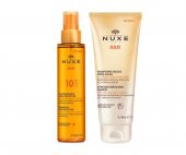 Nuxe Bronzlaştırıcı Yüz Ve Vücut Yağı Spf10 150 Ml + Güneş Sonrası Nemlendirici Saç Ve Vücut Şampuan - 1