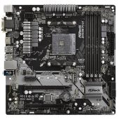 ASROCK B450M-PRO4 DDR4 SATA3 M2 PCIe NVME HDMI DVI PCIe 16X v3.0 AM4 mATX thumbnail 2