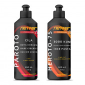 Netfer 2'li İnce Pasta Cila Set - 2x500 mL - 1