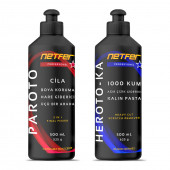 Netfer 2'li Kalın Pasta Cila Set - 2x500 mL - 1