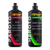 Netfer 2'li Orta Pasta Cila Set - 2x1 L - 1