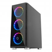 Frisby FC-9270G VENOM Gaming Kasa (Dual-Ring RGB Fan) 650W 80+ PSU - 4