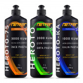 Netfer 3'lü Pasta Set - 3x1 L - 1