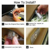 Audi A3 2003-2013 Kapı Altı Led Logo Aydınlatma Ghost Shadow - 2