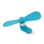 iPhone 7 8 X 11 12 Uyumlu Taşınabilir Mini Fan Vantilatör 2 Adet - 5