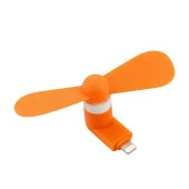 iPhone 7 8 X 11 12 Uyumlu Taşınabilir Mini Fan Vantilatör 2 Adet - 7
