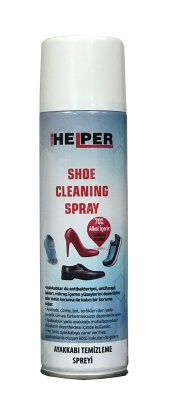 Helper Antibakteriyel Alkol Bazlı Ayakkabı Terlik Bot Temizleme Spreyi 300 ml - 1