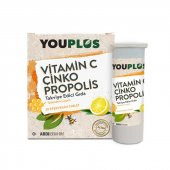 Youplus Vitamin C Çinko Propolis 20 Efervesan Tablet - 1