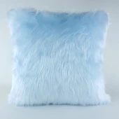 Mrs.Gugar Peluş Kırlent Kılıfı Mavi - 1