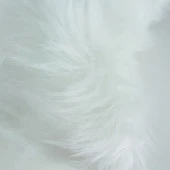 Mrs.Gugar Peluş Kırlent Kılıfı Beyaz - 2