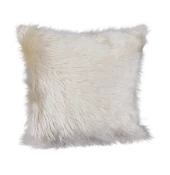 Mrs.Gugar Peluş Kırlent Kılıfı Krem - 2